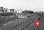 Image of Seam locomotive pulling train up the West side of Manhattan New York City USA, 1915, second 14 stock footage video 65675035688