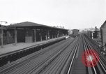 Image of Seam locomotive pulling train up the West side of Manhattan New York City USA, 1915, second 19 stock footage video 65675035688