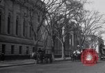 Image of POV front and rear of moving train New York City USA, 1916, second 7 stock footage video 65675035690