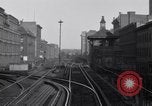 Image of POV front and rear of moving train New York City USA, 1916, second 37 stock footage video 65675035690