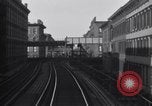 Image of POV front and rear of moving train New York City USA, 1916, second 48 stock footage video 65675035690