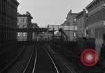 Image of POV front and rear of moving train New York City USA, 1916, second 50 stock footage video 65675035690