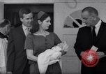Image of President and Mrs. Lyndon B Johnson attend grandson's baptism Texas United States USA, 1967, second 9 stock footage video 65675035698