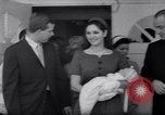 Image of President and Mrs. Lyndon B Johnson attend grandson's baptism Texas United States USA, 1967, second 11 stock footage video 65675035698