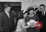 Image of President and Mrs. Lyndon B Johnson attend grandson's baptism Texas United States USA, 1967, second 20 stock footage video 65675035698