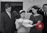 Image of President and Mrs. Lyndon B Johnson attend grandson's baptism Texas United States USA, 1967, second 23 stock footage video 65675035698