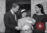 Image of President and Mrs. Lyndon B Johnson attend grandson's baptism Texas United States USA, 1967, second 27 stock footage video 65675035698