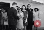 Image of President and Mrs. Lyndon B Johnson attend grandson's baptism Texas United States USA, 1967, second 30 stock footage video 65675035698