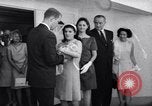 Image of President and Mrs. Lyndon B Johnson attend grandson's baptism Texas United States USA, 1967, second 31 stock footage video 65675035698