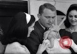Image of President and Mrs. Lyndon B Johnson attend grandson's baptism Texas United States USA, 1967, second 43 stock footage video 65675035698