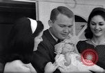 Image of President and Mrs. Lyndon B Johnson attend grandson's baptism Texas United States USA, 1967, second 44 stock footage video 65675035698