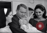 Image of President and Mrs. Lyndon B Johnson attend grandson's baptism Texas United States USA, 1967, second 45 stock footage video 65675035698