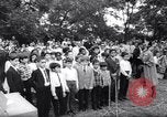 Image of Nine couples marry in Brooklyn's Prospect Park New York City USA, 1967, second 7 stock footage video 65675035699