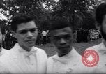 Image of Nine couples marry in Brooklyn's Prospect Park New York City USA, 1967, second 12 stock footage video 65675035699