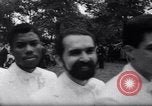 Image of Nine couples marry in Brooklyn's Prospect Park New York City USA, 1967, second 13 stock footage video 65675035699