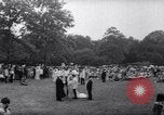 Image of Nine couples marry in Brooklyn's Prospect Park New York City USA, 1967, second 19 stock footage video 65675035699
