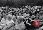 Image of Nine couples marry in Brooklyn's Prospect Park New York City USA, 1967, second 24 stock footage video 65675035699
