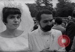 Image of Nine couples marry in Brooklyn's Prospect Park New York City USA, 1967, second 42 stock footage video 65675035699
