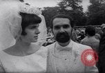 Image of Nine couples marry in Brooklyn's Prospect Park New York City USA, 1967, second 43 stock footage video 65675035699