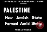 Standbild Israelische Soldaten besetzen palästinensischen Stadt in 1948 Israel, 1948, aus Sekunde 3 historischem Filmmaterial Videoclip 65675035701