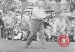 Standbild Truman administration Golf spielen mit Berühmtheiten Chevy Chase Maryland USA, 1948, aus Sekunde 46 historischem Filmmaterial Videoclip 65675035702
