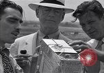 Image of Weather balloon being released from Washington National Airport Washington DC USA, 1941, second 10 stock footage video 65675035708