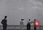 Image of Weather balloon being released from Washington National Airport Washington DC USA, 1941, second 34 stock footage video 65675035708