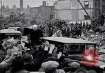 Standbild Winston und Lady Churchill besuchen bombardiert Bereich in Plymouth England Plymouth England, 1942, aus Sekunde 18 historischem Filmmaterial Videoclip 65675035709