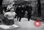 Standbild Winston und Lady Churchill besuchen bombardiert Bereich in Plymouth England Plymouth England, 1942, aus Sekunde 28 historischem Filmmaterial Videoclip 65675035709