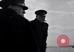 Standbild Winston und Lady Churchill besuchen bombardiert Bereich in Plymouth England Plymouth England, 1942, aus Sekunde 42 historischem Filmmaterial Videoclip 65675035709