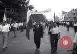 Image of Street demonstration protest march Tehran Iran, 1951, second 16 stock footage video 65675035717
