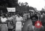 Image of Street demonstration protest march Tehran Iran, 1951, second 27 stock footage video 65675035717