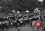 Image of Street demonstration protest march Tehran Iran, 1951, second 36 stock footage video 65675035717