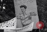 Image of Street demonstration protest march Tehran Iran, 1951, second 37 stock footage video 65675035717