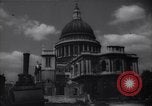 Image of Saint Paul's Cathedral London England United Kingdom, 1943, second 33 stock footage video 65675035742