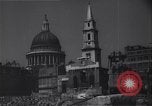 Image of Saint Paul's Cathedral London England United Kingdom, 1943, second 52 stock footage video 65675035742