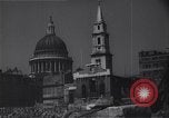Image of Saint Paul's Cathedral London England United Kingdom, 1943, second 53 stock footage video 65675035742