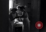 Image of British nurses working blitz field hospitals London England United Kingdom, 1943, second 48 stock footage video 65675035746