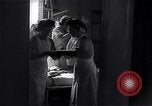 Image of British nurses working blitz field hospitals London England United Kingdom, 1943, second 49 stock footage video 65675035746