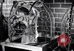 Image of Plastic Aircraft Blisters in Teckna Plastic Company Long Island New York USA, 1945, second 30 stock footage video 65675035749