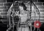 Image of Plastic Aircraft Blisters in Teckna Plastic Company Long Island New York USA, 1945, second 40 stock footage video 65675035749