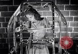 Image of Plastic Aircraft Blisters in Teckna Plastic Company Long Island New York USA, 1945, second 52 stock footage video 65675035749