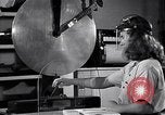 Image of Pendulum cutter and plastic products Long Island New York USA, 1945, second 5 stock footage video 65675035750