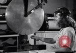 Image of Pendulum cutter and plastic products Long Island New York USA, 1945, second 6 stock footage video 65675035750