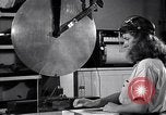 Image of Pendulum cutter and plastic products Long Island New York USA, 1945, second 13 stock footage video 65675035750