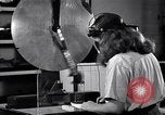 Image of Pendulum cutter and plastic products Long Island New York USA, 1945, second 19 stock footage video 65675035750