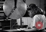 Image of Pendulum cutter and plastic products Long Island New York USA, 1945, second 22 stock footage video 65675035750