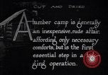 Image of Loggers working at camps Northern United States USA, 1920, second 1 stock footage video 65675035756