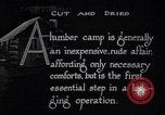 Image of Loggers working at camps Northern United States USA, 1920, second 8 stock footage video 65675035756