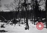 Image of Loggers working at camps Northern United States USA, 1920, second 12 stock footage video 65675035756